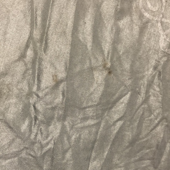 Silver pink trim Supergirl cape six flags Costume For Halloween or dress up - Picture 13 of 13